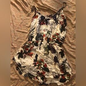Summer Boho Floral Romper